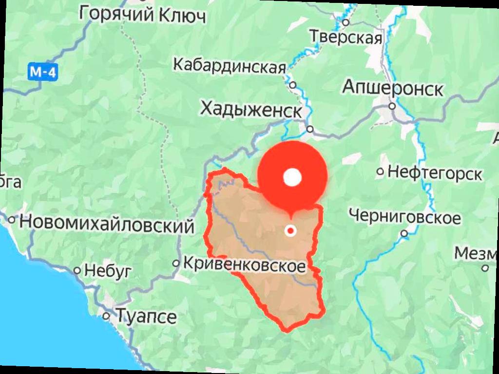 На Кубани произошло землетрясение магнитудой 4,6