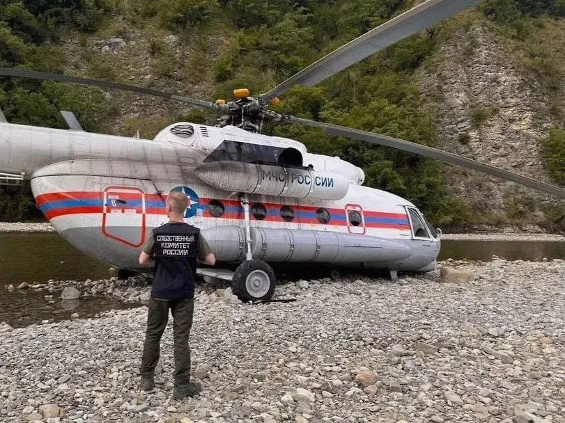 Причина аварийной посадки вертолета Ми-8 в Сочи установлена следствием
